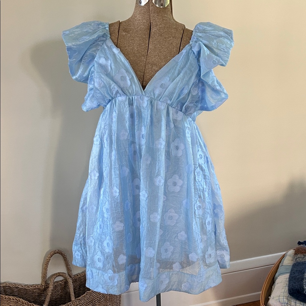 Selfie Leslie Sky Blue Dress